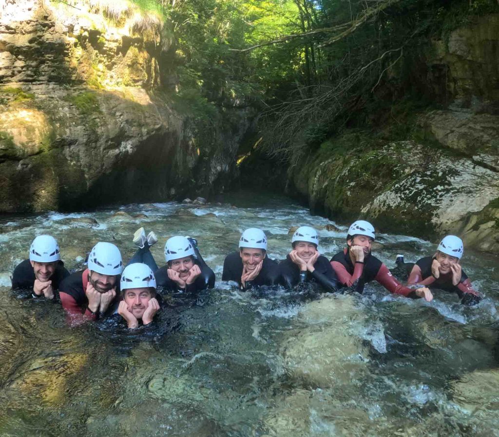 canyoning EVG Rhône-Alpes