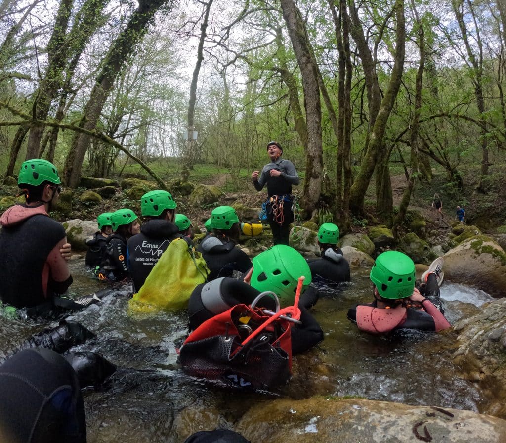 canyoning EVG Rhône-Alpes