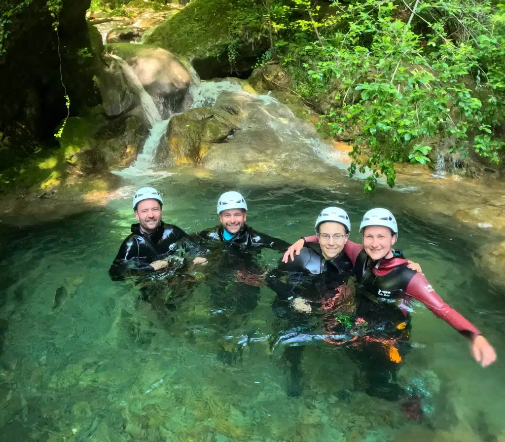 canyoning Annecy Montmin