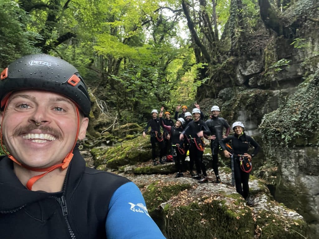 guide canyoning Rhône-Alpes