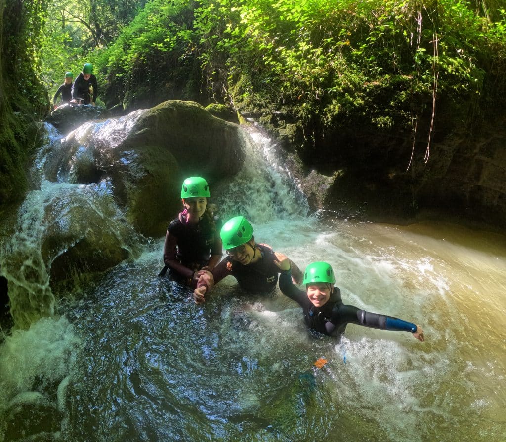 sortie canyoning Rhône-Alpes